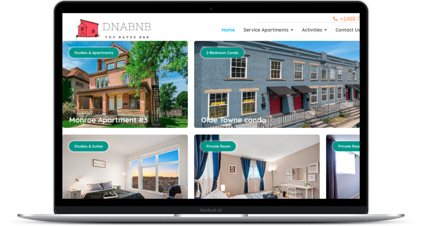screenshot of Finner PMS
